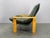Mid-Century Modern Green Leather Two-Seat Sofa, Czechoslovakia, 1970s For Sale - Image 4 of 15