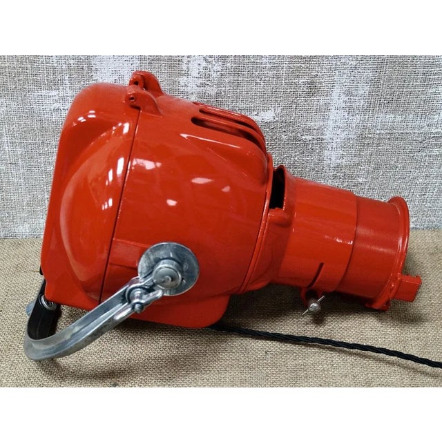 Vintage Red Spot Light from Strand Electric For Sale - Image 14 of 14