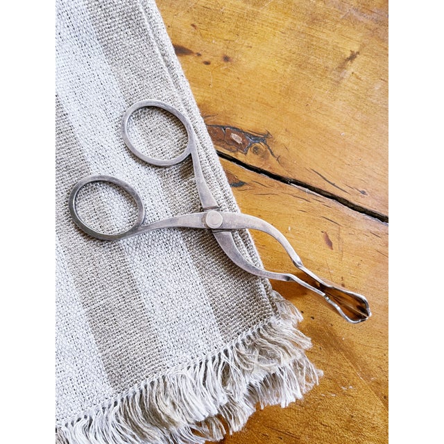 1922 White Star Line Silver Plated Asparagus Tongs For Sale In New York - Image 6 of 7