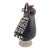 Early 20th Century Maasai Beaded Milk Leather Jug Kenya For Sale