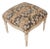 French 19th Century Louis XVI-Style Upholstered Stool For Sale