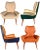Gio Ponti Set of Mid-Century Modern Armchairs in the Style of Gio Ponti, 1950s For Sale - Image 4 of 8