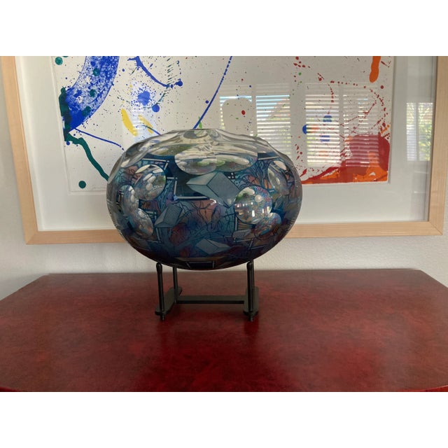 Purchased at Gump’s San Francisco at a showing of David Schwarz’s works. The piece is from his Z-Axis Series. This piece...