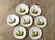 Ceramic 1960s Ceramic Pear Plates by Magenta-Set of 7 For Sale - Image 7 of 7