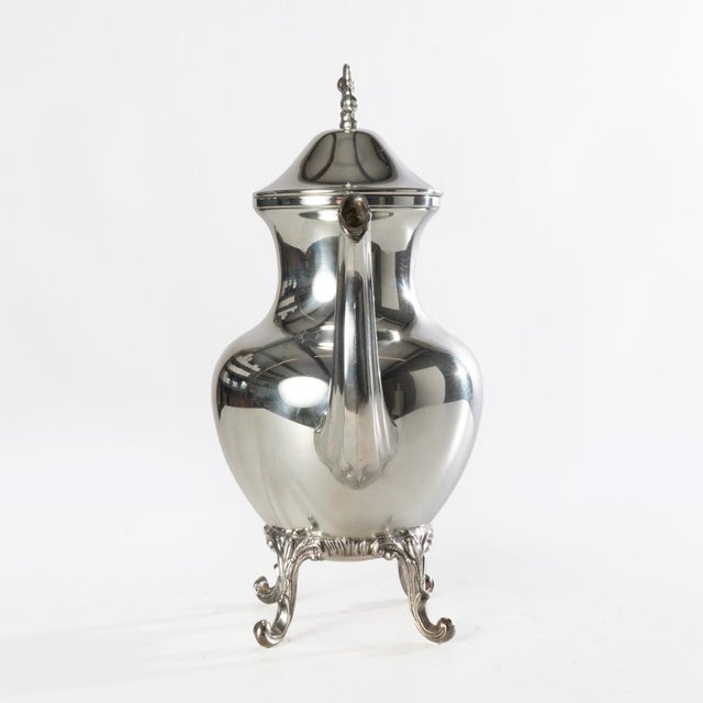 Early 20th Century Silver on Copper Tea Set - Set of 5 For Sale - Image 18 of 18