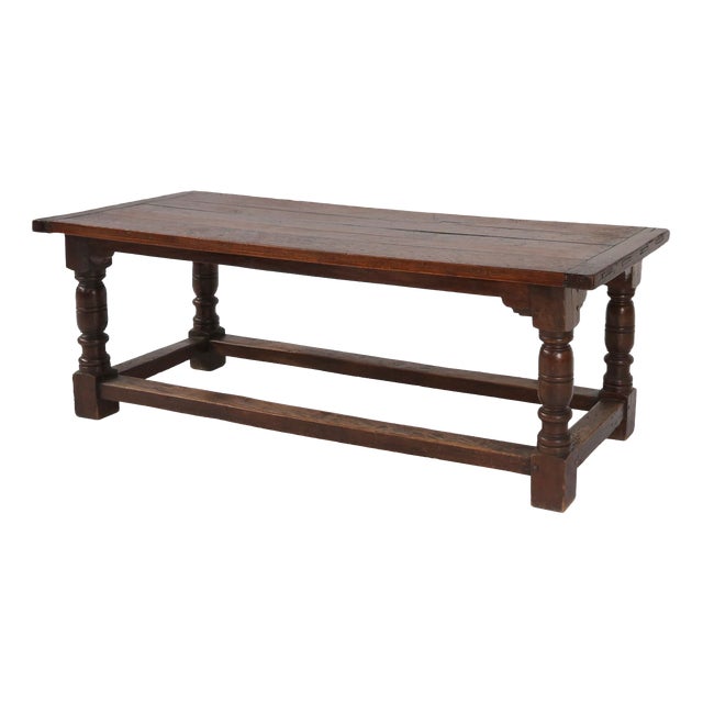 Antique Oak Table, France, 1850s For Sale