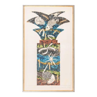 Ned Smyth "Fossils: Tree of Life" Mixed Media For Sale