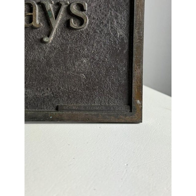 Vintage British Airways Plaque, 1970s For Sale - Image 6 of 18