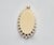 Victorian Rare Victorian Dieppe Carved Ivory Cameo Pendant, Angel With Flowers, French Antique, Circa 1840–1850 For Sale - Image 3 of 8