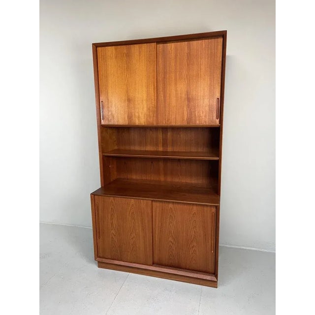 Brown Danish Wall Furniture by Poul Hundevad, 1960s For Sale - Image 8 of 13