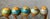 Cabin Set of 5 Late 20th-Century Hand-Painted Gourd Hanging Ornaments, New Mexico For Sale - Image 3 of 18