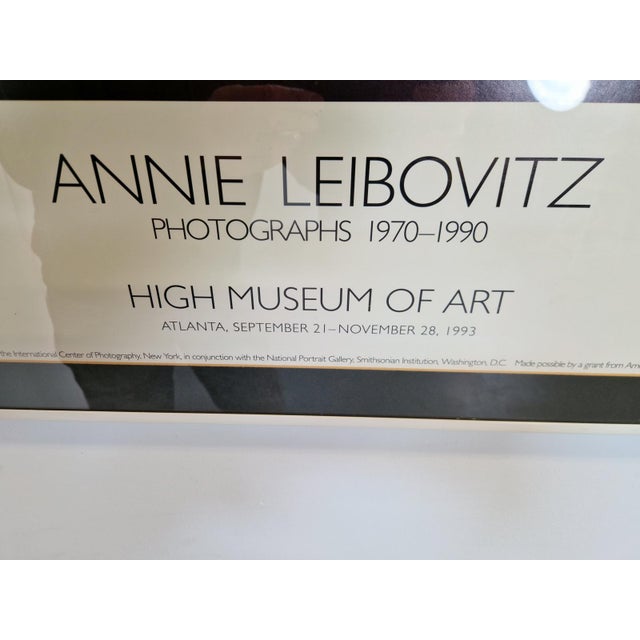 Offset Lithograph Steve Martin Photography Exhibition Poster by Annie Leibovitz, 1993 For Sale - Image 4 of 12