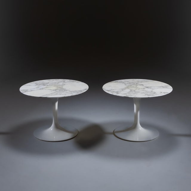 Stone Tulip Coffee Tables by Eero Saarinen for Knoll For Sale - Image 7 of 8