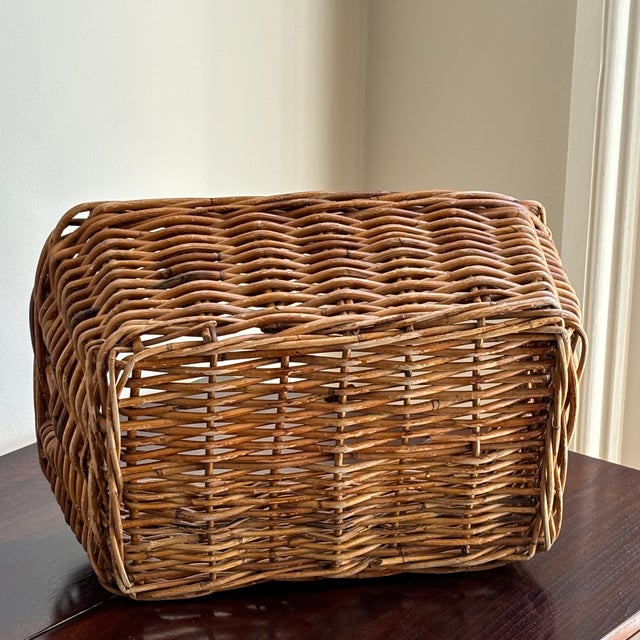 Mid 20th Century French Country-Style Storage Basket For Sale - Image 5 of 12