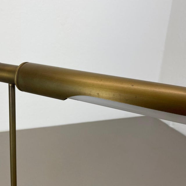Brass Table Light attributed to Rosemarie & Rico Baltensweiler, Switzerland, 1970s For Sale - Image 16 of 18