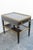 Hollywood Regency Painted Leather Top 2 Tiers Side End Tables a Pair 6209 For Sale - Image 16 of 18