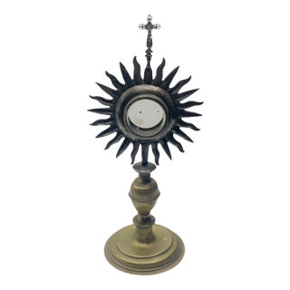 Gilt Reliquary Italian Late 18th Century For Sale