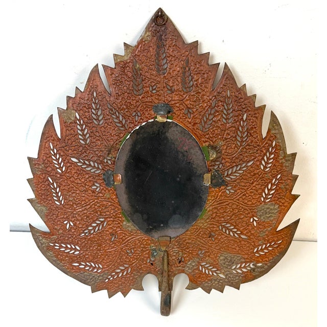 Traditional Pair Orientalist Bronze Palmette Candle Sconces Limoges Enamel Bather Plaques For Sale - Image 3 of 15