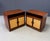An exceptional pair of Danish modern nightstands designed by Arne Vodder for Vamo Sønderborg, exemplifying Vodder’s...