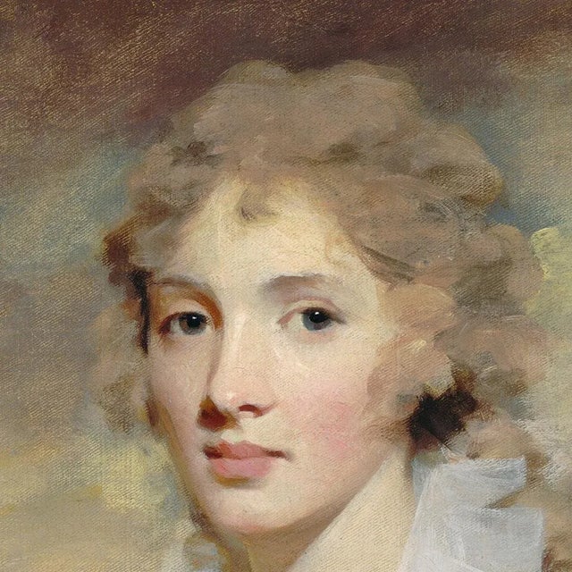 Accurate reproduction of the original oil painting of Miss Eleanor Urquhart portrait by Scottish painter Sir Henry Raeburn...