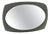 Italian Modernist Smoked Glass and Beveled Mirror, 1970s For Sale