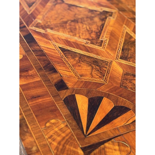 18th Century Maltese Walnut Marquetry Cabinet, 1720 For Sale - Image 11 of 18
