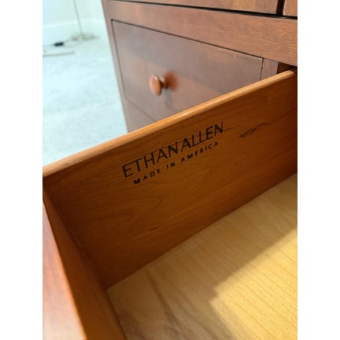 1990s Ethan Allen American Impressions Armoire For Sale - Image 9 of 15