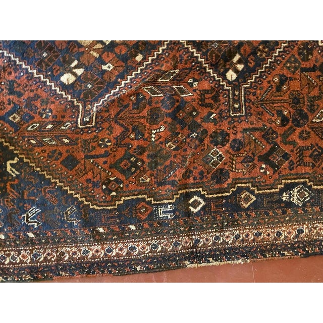 1940s Vintage Middle Eastern Rug For Sale - Image 5 of 7