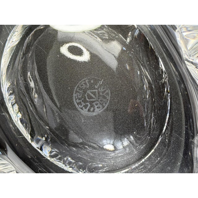 Vintage French Art Glass Centerpiece, 1970s For Sale - Image 6 of 7