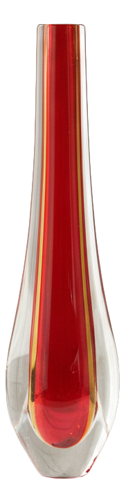 Murano Sommerso Glass Vase by Flavio Poli for Seguso Vetri d'Arte