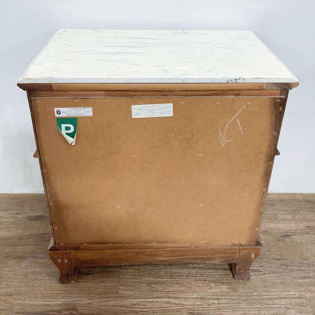 1990s Pair of Vintage Pulaski Furniture "Pulaski" Wormed Maple