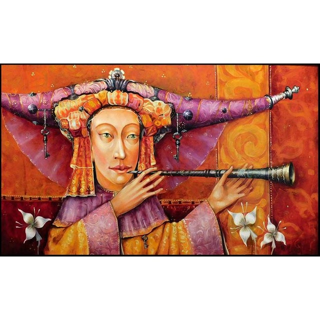 "Untitled" #NJ041210-07 Original Oil on Canvas by Nick Japaridze Art Size: 23"x 35" Canvas Size: 15" x 27" Hand Signed by...