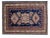 Wool pile genuine hand woven very fine Shirvan style rug.