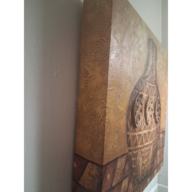 Textile Intervention 8, Golden Totem by Splendidus For Sale - Image 7 of 8