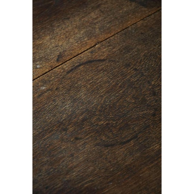 Antique Baroque Accent Table in Oak, 1890s For Sale - Image 12 of 18