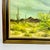 1970s Vintage Southwestern Impressionist Saguaro Landscape Folk Art Original Oil Painting, Artist Signed For Sale - Image 10 of 13