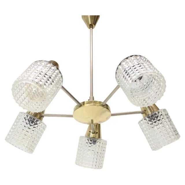 Mid-Century Pendant from Kamenický Šenov, 1970s For Sale - Image 12 of 12