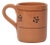 Sharland England Fiore Mug in Terracotta For Sale