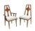 Swedish Dining Chairs New Upholstery - Set of 6 For Sale - Image 10 of 11