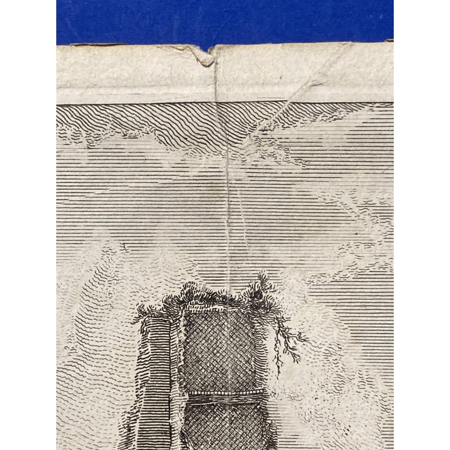 Giovanni Battista Piranesi, Vew of the Remains of the Mausoleums, Original Eau-Forte Etching, 1800s For Sale - Image 13 of 18
