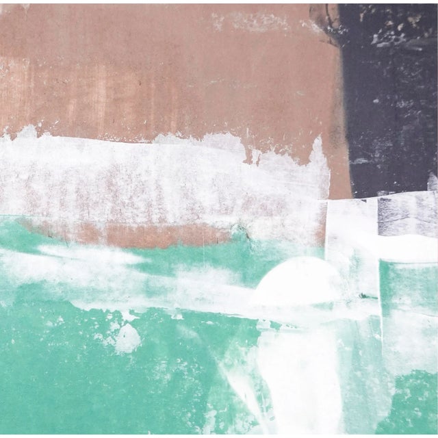 Static 425 Framed Abstract Green/Brown Painting For Sale In Los Angeles - Image 6 of 6