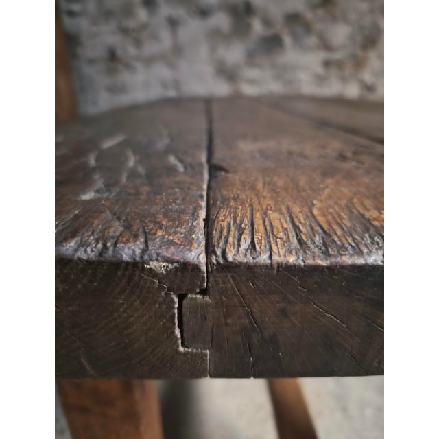 Antique Oak Worktable, France, 1800s For Sale - Image 12 of 18