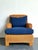 Vintage Ralph Lauren Woven Rattan Lounge Chair For Sale - Image 10 of 18