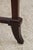 Baker Burl Walnut Mahogany Round Lamp Table For Sale - Image 11 of 13