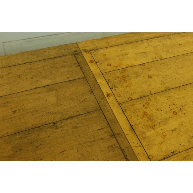 Guy Chaddock Distressed Finish Country French Dining Table For Sale - Image 10 of 13