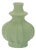 Ribbed Stoneware Bottle Vase (Set of 4) For Sale