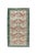 Green 5'8x6'7 Ft, Turkish Floral Area Oushak Vintage Hand-Knotted Floral Green Bordered For Sale - Image 8 of 8