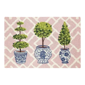 Topiary Collection Hook Rug 2 x 3'