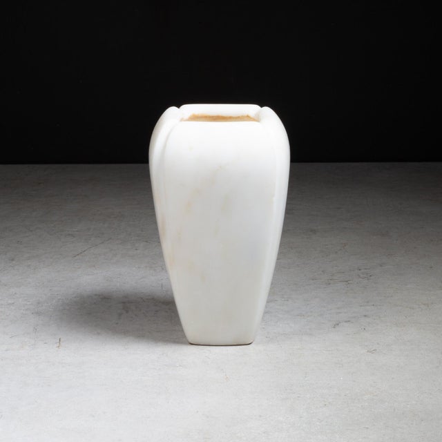 Mid 20th Century Solid Marble Bud Vase c.1940 For Sale - Image 5 of 7