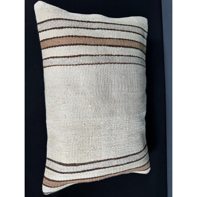 Turkish Hemp Pillow Cushion Natural Beige Brown Pillow Cushion Cover 16" x 24" #30098 Enhance your home decor with our...